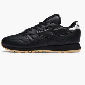 Reebok Classic Black Leather Sneaker
